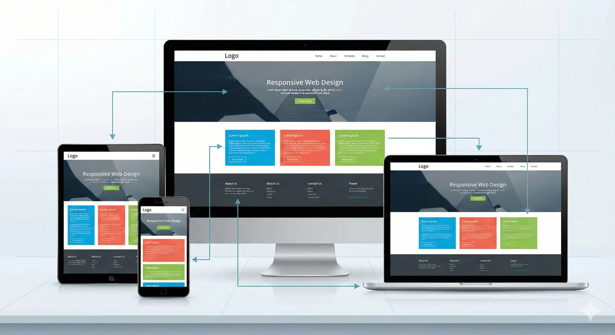 レスポンシブデザイン対応